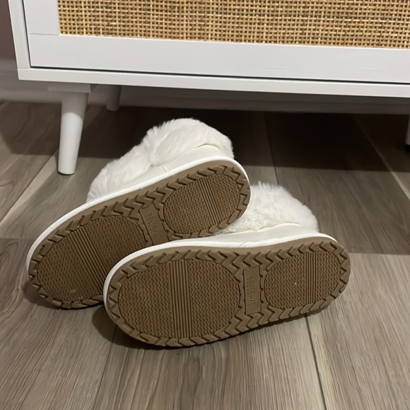 Gymboree White Glitter boots Size 2 - Picture 7 of 12